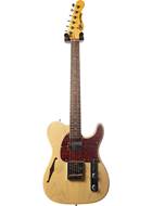 G&L Tribute ASAT Classic Bluesboy Semi-Hollow Blonde Tortoise Pickguard RW