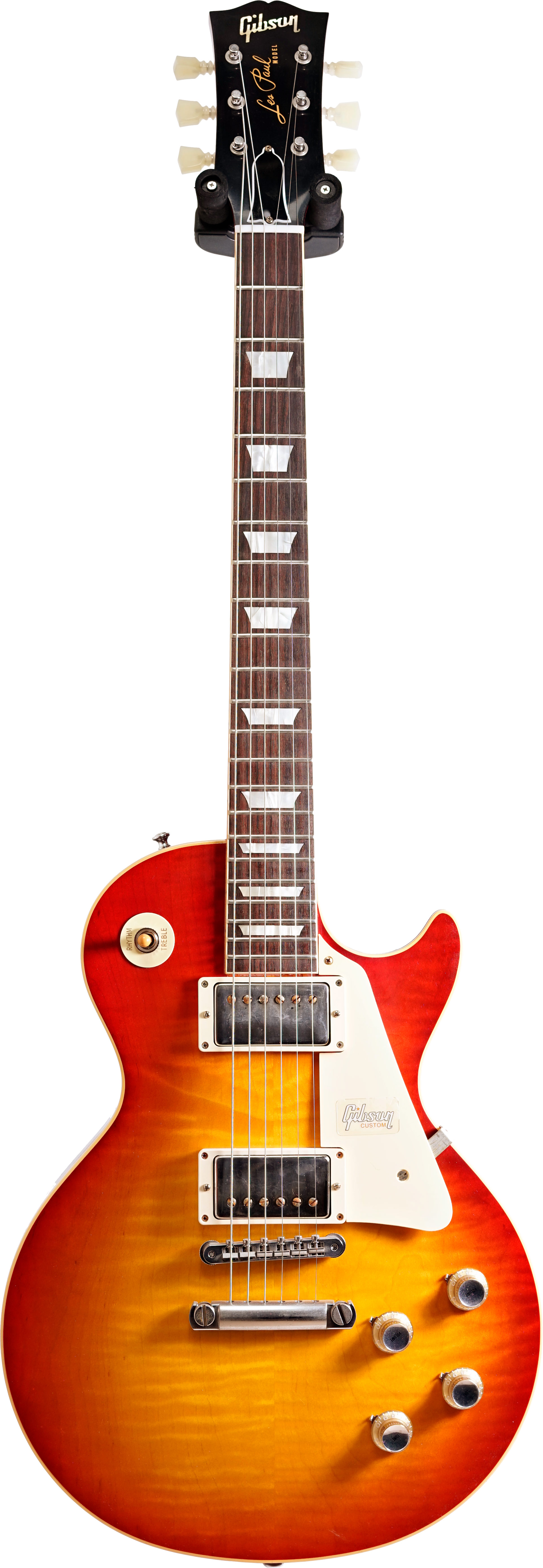 Gibson Custom Shop Les Paul Standard 1960 Figured Top Washed Cherry VOS NH PSL  #07431