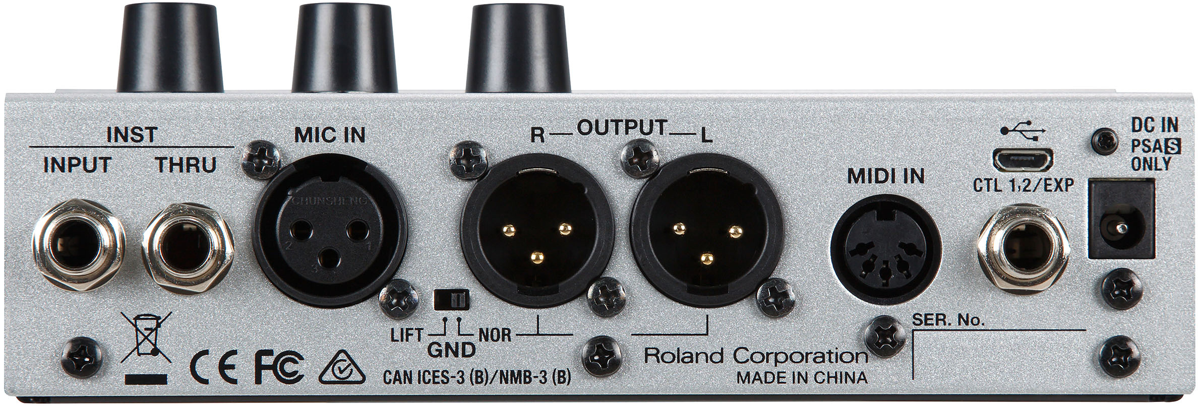 BOSS VE-500 Vocal Performer Pedal