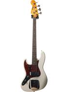 Fender Custom Shop Jazz Bass Journeyman Relic RW LH Aged Olympic White #CZ537272