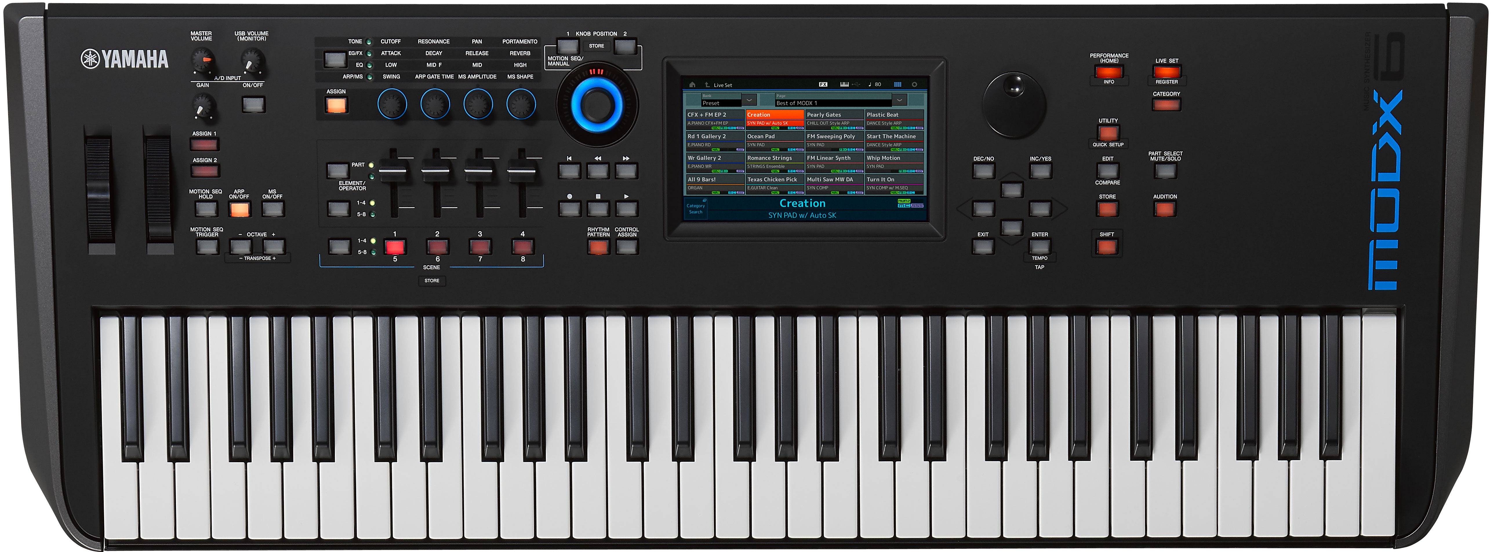 Yamaha MODX 6 (Ex-Demo) #EBYP01248