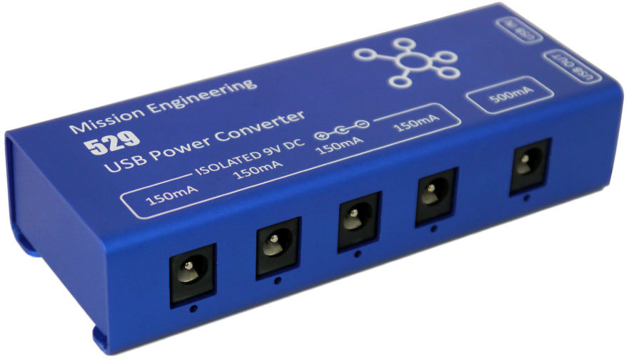 Mission Engineering 529 Pro USB Power Supply Blue