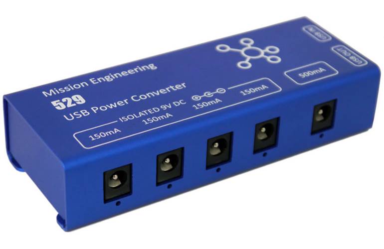Mission Engineering 529 Pro USB Power Supply Blue