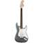 Squier Affinity Stratocaster HSS Slick Silver Laurel Fingerboard Front View