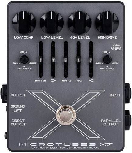 Darkglass Microtubes X7 Multiband Bass Drive/EQ/DI