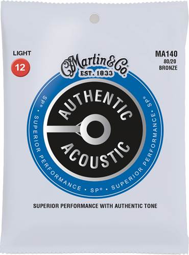 Martin Authentic Acoustic - SP - 80/20 Bronze Light (12-54)