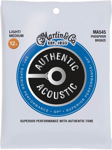 Martin Authentic Acoustic - SP - Phosphor Bronze Light Medium (12.5-55)