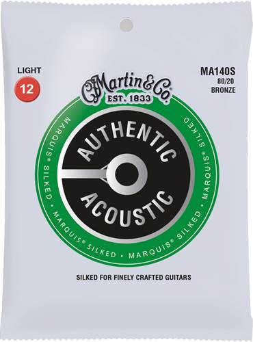 Martin Authentic Acoustic - Marquis Silked - 80/20 Bronze Light (12-54)