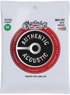 Martin Authentic Acoustic - LifeSpan 2.0 - 80/20 Bronze Extra Light (10-47)