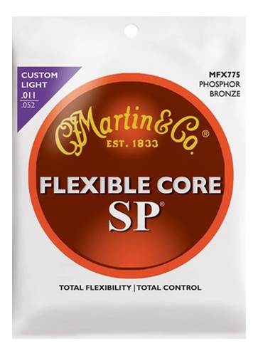 Martin SP Flexible Core - Phosphor Bronze Custom Light (11-52)
