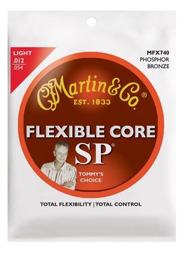 Martin SP Flexible Core - Phosphor Bronze Light (12-54)
