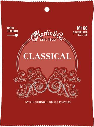Martin Classical Ball End - Silverplated (Hi Tension)