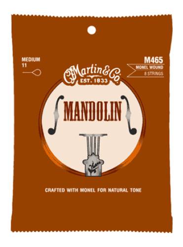 Martin Mandolin - Retro Monel Medium (11-38)