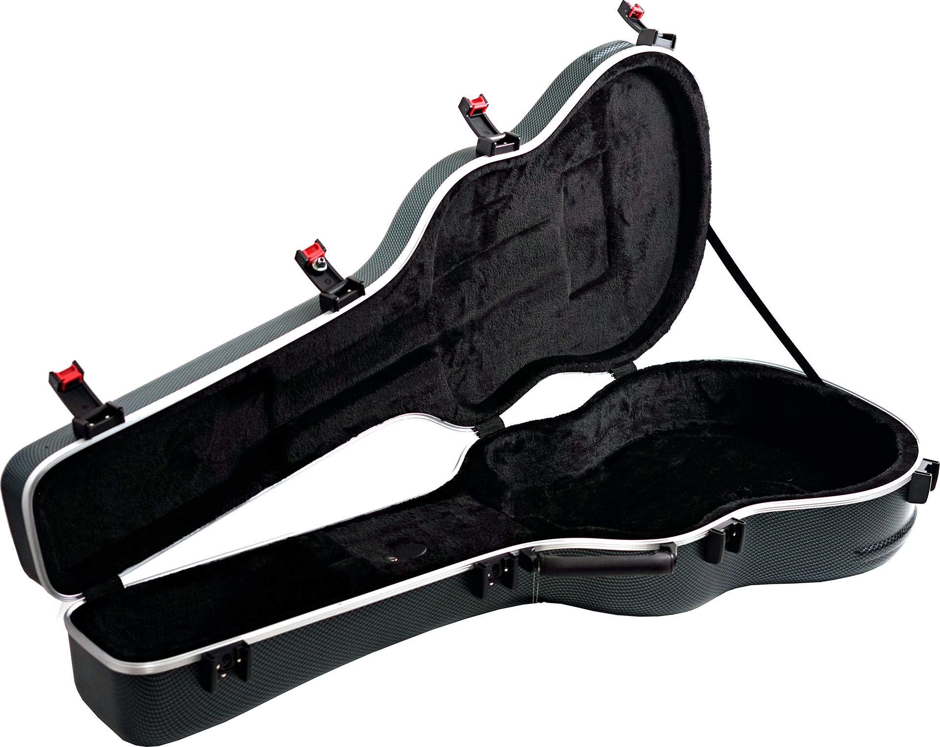 TOURTECH TTPRO-DGAG Premium Dreadnought Acoustic Diamond Finish TSA Latches Hard Case