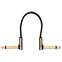Ebs PG10 Gold Flat Patch Cable 10cm Front View