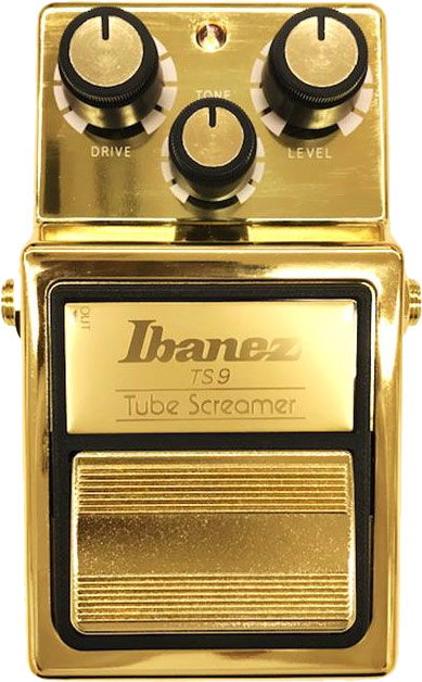 Ibanez TS9 GOLD 金色のチューブスクリーマー （限定生産） - エフェクター