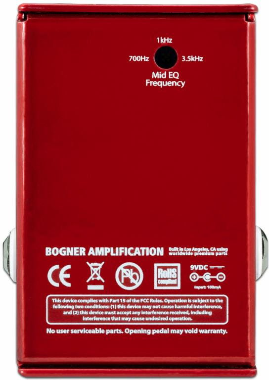 Bogner Ecstasy Red Mini Overdrive 