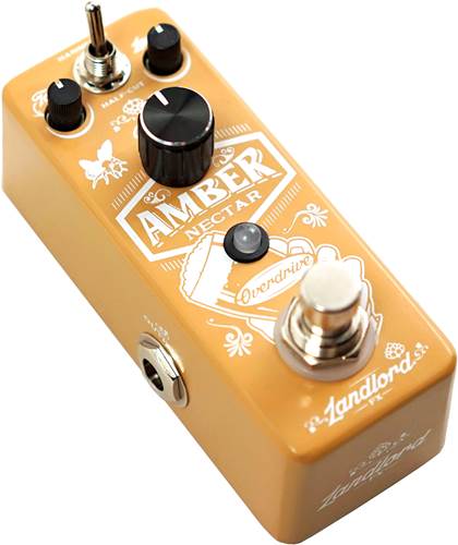 Landlord FX Amber Nectar Overdrive Mini Pedal Landlord FX Amber Nectar Overdrive Mini Pedal
