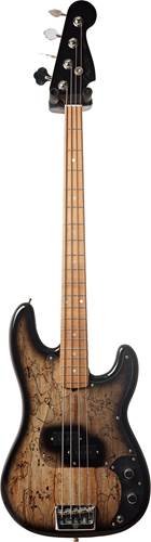 Fender Custom Shop Post Modern P Bass Black Burst Spalted Maple Master Built by Jason Smith #N10859