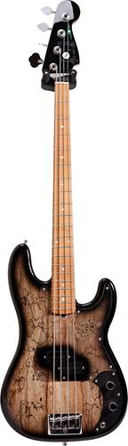 Fender Custom Shop Post Modern P Bass Black Burst Spalted Maple Master Built by Jason Smith