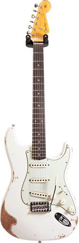 Fender Custom Shop Heavy Relic 1959 Stratocaster Aged Olympic White RW #CZ536853