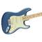 Fender American Performer Stratocaster Satin Lake Placid Blue Maple Fingerboard Back View