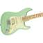 Fender American Performer Stratocaster HSS Satin Surf Green Maple Fingerboard Back View