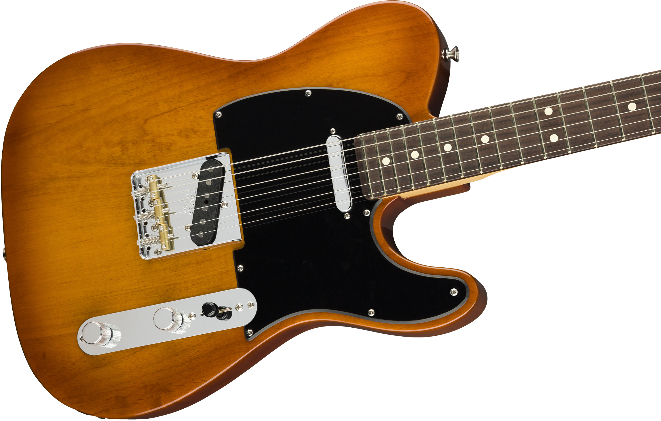 fender american performer telecaster honey burst rw