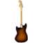 Fender American Performer Mustang 3 Colour Sunburst Rosewood Fingerboard Back View