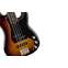 Fender American Performer Precision Bass 3 Colour Sunburst Rosewood Fingerboard Back View