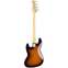 Fender American Performer Jazz Bass 3 Colour Sunburst  Back View