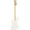 Fender American Performer Jazz Bass Arctic White Rosewood Fingerboard Back View