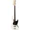 Fender American Performer Jazz Bass Arctic White Rosewood Fingerboard Front View