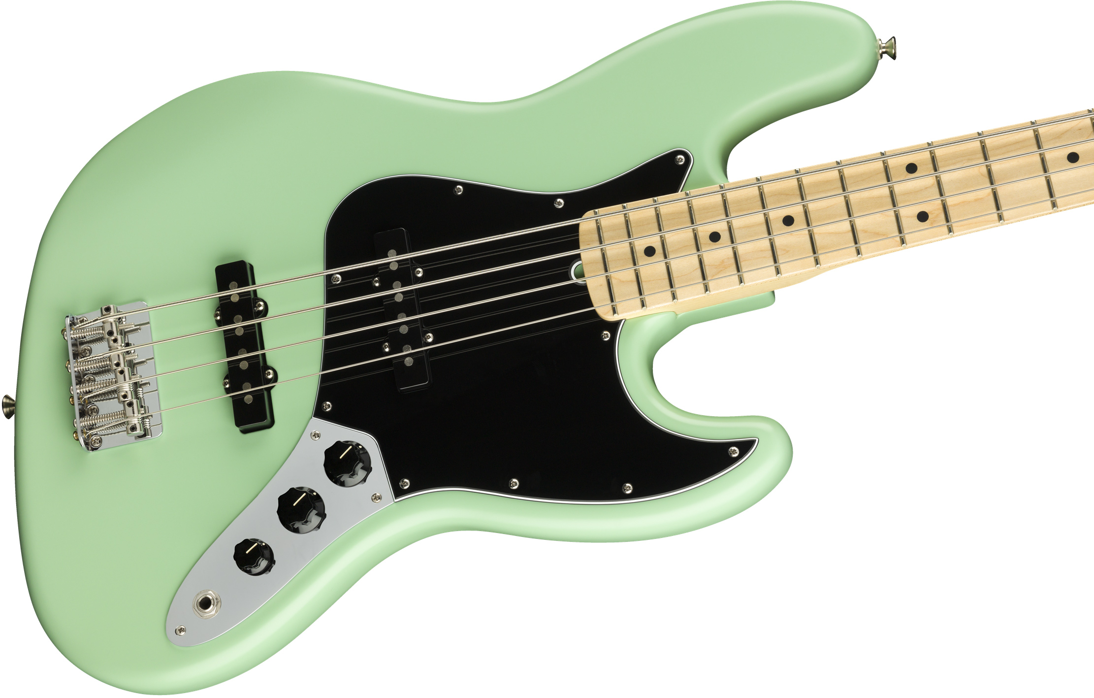 surf green bass guitar