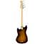 Fender American Performer Mustang Short Scale Bass 3 Colour Sunburst  Back View