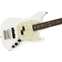 Fender American Performer Mustang Short Scale Bass Arctic White Rosewood Fingerboard Back View