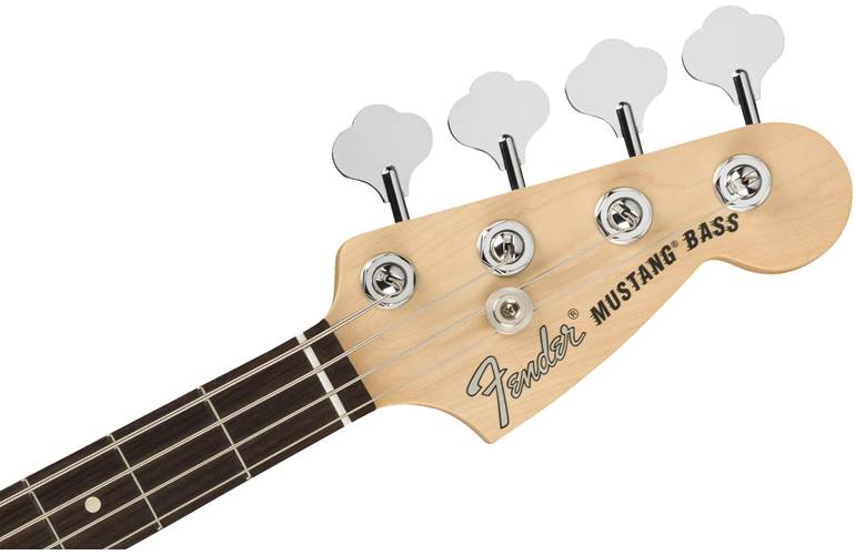 Fender American Performer Mustang Short Scale Bass Arctic White Rosewood Fingerboard Fender American Performer Mustang Short Scale Bass Arctic White Rosewood Fingerboard