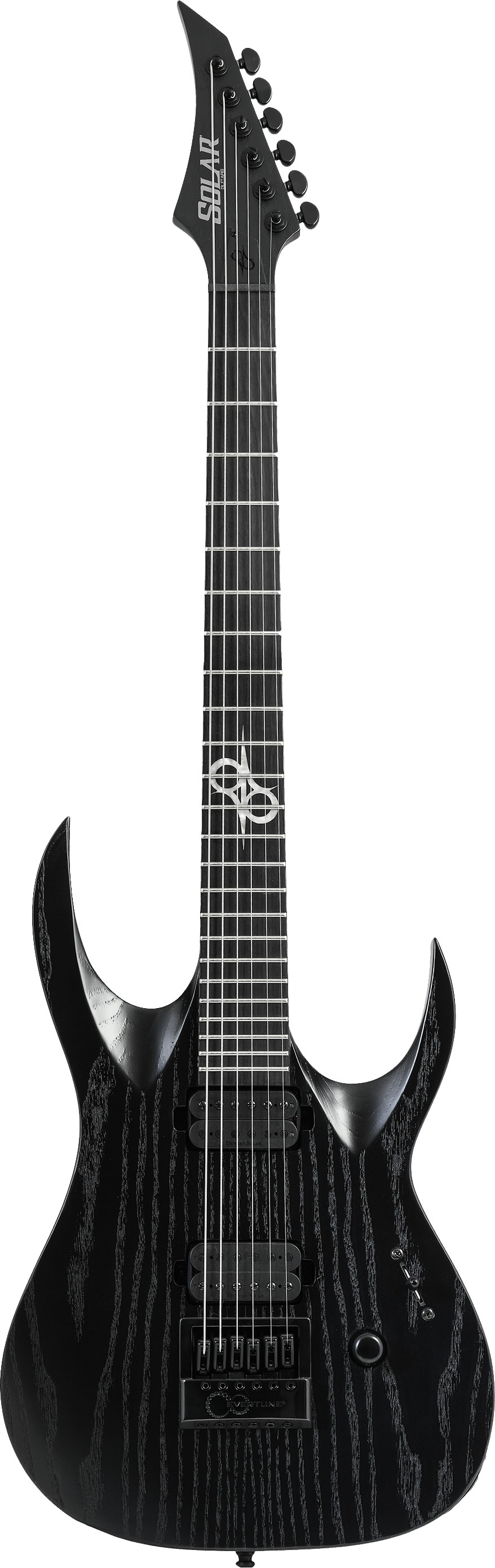 Solar Guitars A1.6 Artist BOP LTD Black Matte Open Pore | guitarguitar