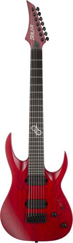 Solar Guitars A2.7TBR Trans Blood Red Matte