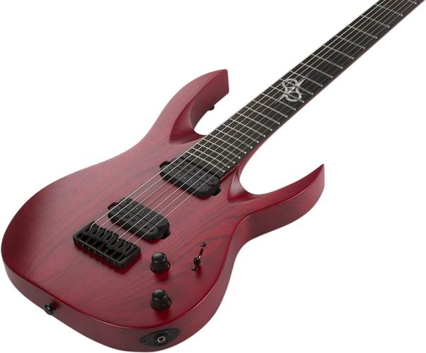 Solar Guitars A2.7TBR Trans Blood Red Matte Solar Guitars A2.7TBR Trans Blood Red Matte