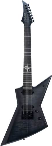 Solar Guitars E1.7FBB Flame Black Burst Matte Solar Guitars E1.7FBB Flame Black Burst Matte