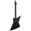 Solar Guitars E1.6C Carbon Matte Black  Front View