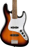 Squier Affinity Jazz Bass Brown Sunburst Laurel Fingerboard