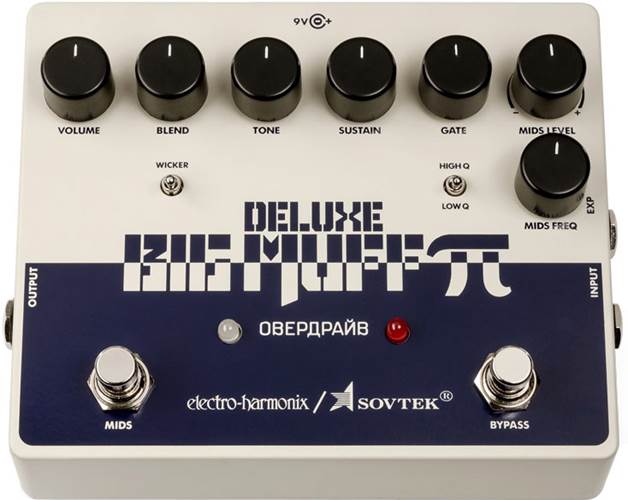 Electro Harmonix Sovtek Deluxe Big Muff Pi Fuzz Electro Harmonix Sovtek Deluxe Big Muff Pi Fuzz