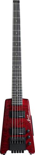 Steinberger Spirit XT-25 Quilt Top Standard Bass Outfit (5-String) Wine Red Steinberger Spirit XT-25 Quilt Top Standard Bass Outfit (5-String) Wine Red