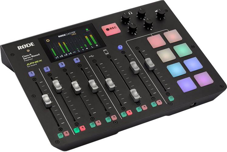 Rode Rodecaster Pro Integrated Podcast Production Console Rode Rodecaster Pro Integrated Podcast Production Console