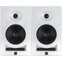 Kali Audio LP-6W Active Studio Monitors White (Pair) Front View