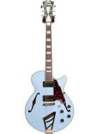 D'Angelico Deluxe SS Stairstep Matte Powder Blue