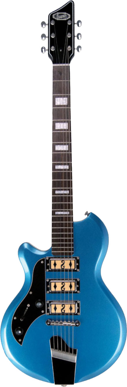 Supro Hampton Ocean Blue Metallic LH