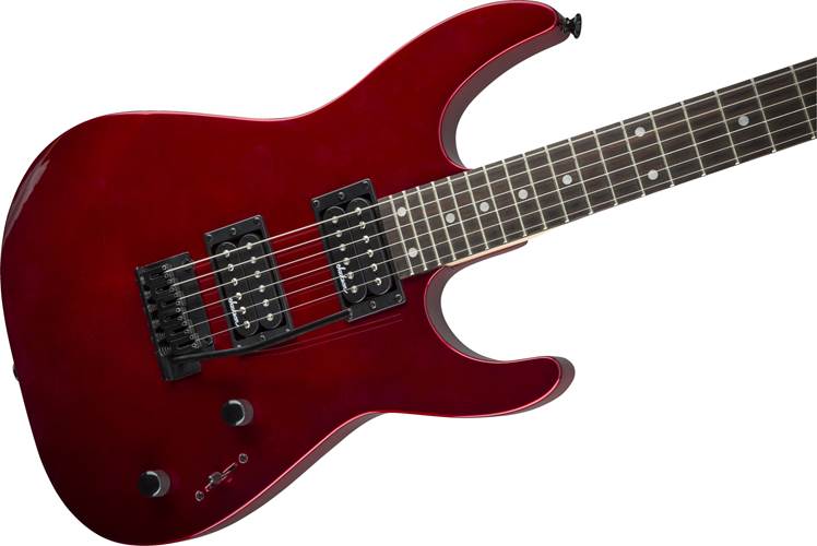 Jackson JS12 Dinky Metallic Red Amaranth Fingerboard Jackson JS12 Dinky Metallic Red Amaranth Fingerboard